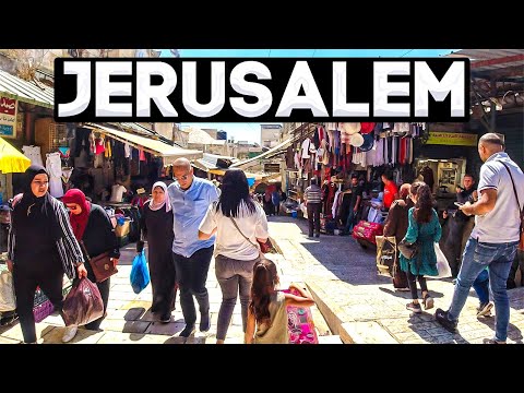 Walking Through the Old City of Jerusalem Unedited
