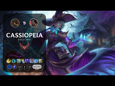 Cassiopeia Mid vs Twisted Fate - EUW Grandmaster Patch 13.17
