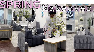 NEW* 2025 LIVING ROOM MAKEOVER AND DECORATING IDEAS | EARLY SPRING HOME DECOR