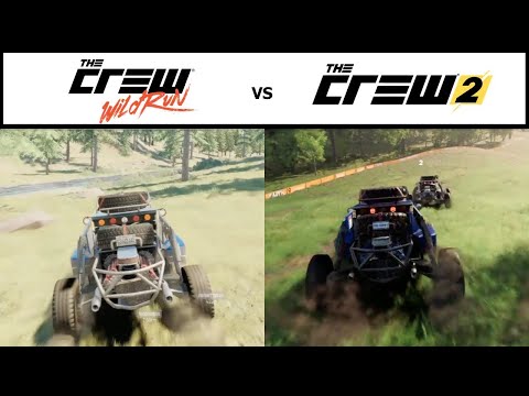 [174K Views-2017] ✪ The Crew 2 vs The Crew Wild Run - Graphics Comparison (HD)