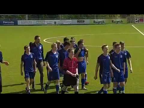 Hillegom sv JO17-2 - Zandvoort JO17-1 (29-04-2017)