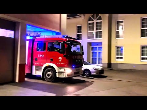 Izvoz PGD Zgornja Šiška GVC 16/25 - na požar lesene lope