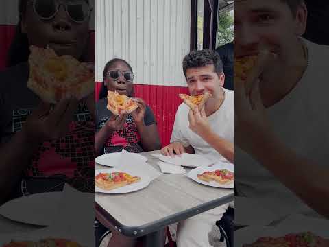 Best grandma slice in NYC!? 👵🍕 New York Times food writers say this spot is NUMBER 1🥇 #food #pizza