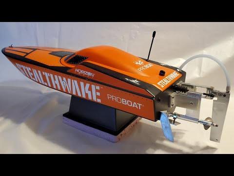 Pro Boat Stealthwake replacement drive shaft and flex drive upgrade