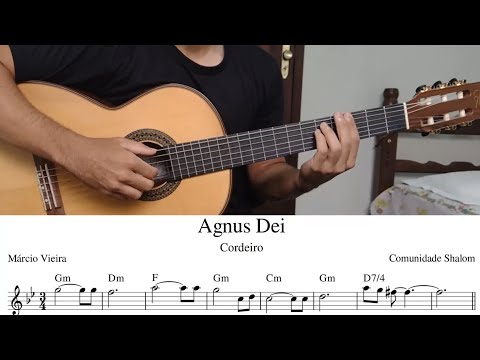 AGNUS DEI (COMUNIDADE SHALOM) [versão completa] - TOCANDO A MÚSICA [cifra católica]