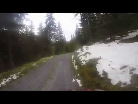 Zuoz Zernez lungo i versanti dell'Inn