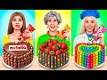 Me Vs Grandma Cooking Challenge Cake Decorating Challenge Sweet Tricks By YUMMY JELLY