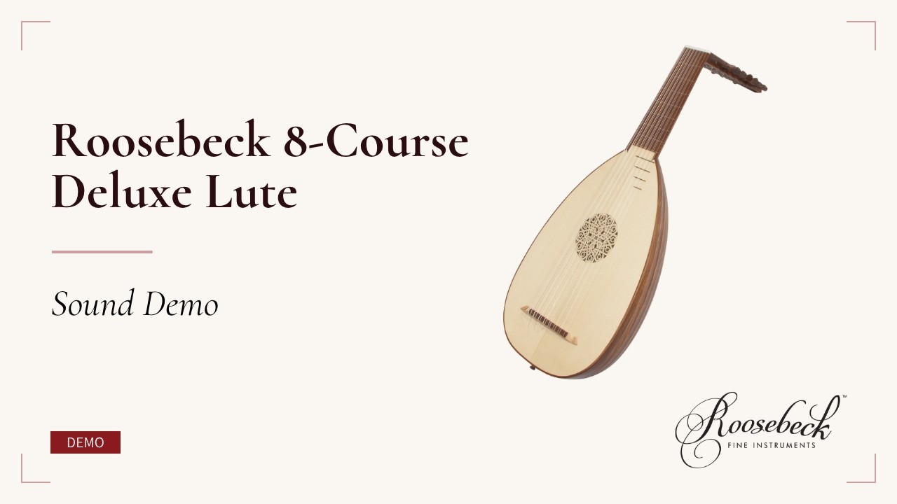 Roosebeck Deluxe Lute, 8-Course