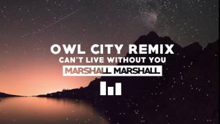 Owl City - Can&#39;t Live Without You (Marshall Marshall Remix)