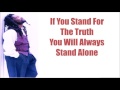 Lucky Dube You Stand Alone With Lyrics
