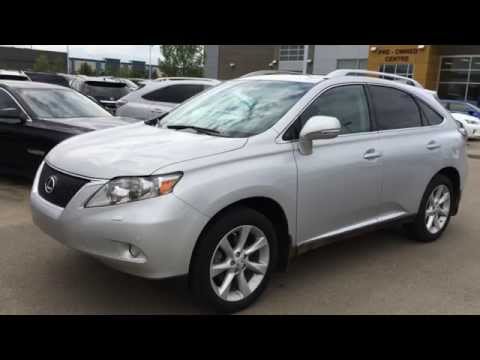 Lexus Certified Pre Owned Silver 2012 RX 350 AWD Ultra Premium Package 1 Review - Calgary, AB