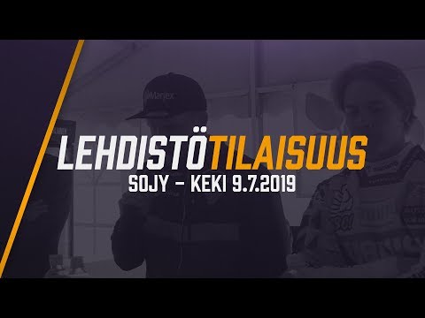 Lehdistötilaisuus: SoJy - KeKi 9.7.2019