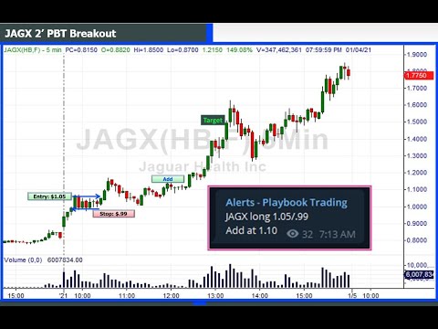 Jagx Momentum Trade