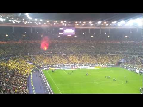 Lyon - Quevilly 1/0 (Finale Coupe de France) / Fin du match