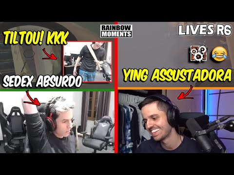 LAGONIS FICOU MALUCO COM ESSE ROUND 🤣🤣 RAZAH JOGANDO DE YING E MAIS - MELHORES MOMENTOS LIVES R6