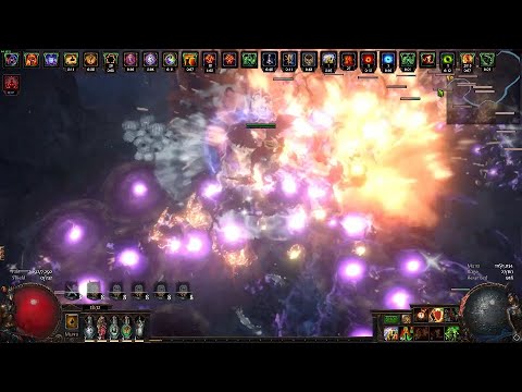 [PoE 3.22] One Shotting 100% Delirium - Static Strike Shockwave Slayer