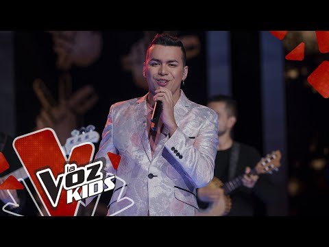 Yeison Jiménez sings Mil Gracias Te Doy in the Mother's Day Special | The Voice Kids Colombia 2019