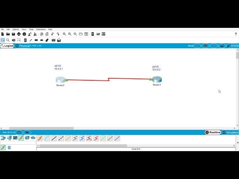 Cisco Packet Tracer || Connecting Two Routers Using Serial Cable