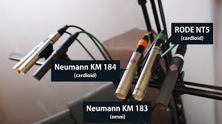 Video thumbnail for Neumann KM 184, KM 183 & RODE NT5 on a Yamaha Grand Piano | Microphone Comparison by 白金ピアノスタジオ