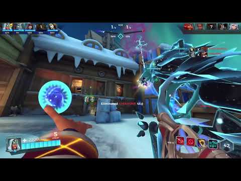 Paladins Insane 4 Healers 1 Tank Ranked Game