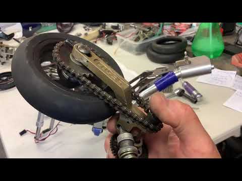 Thunder tiger Nitro Rc Motorcycle 4 stroke build