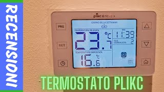 CRONOTERMOSTATO DIGITALE PLIKC - NEVE (NEVE X) - RECENSIONE