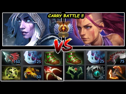 Drow Ranger vs Anti-Mage: EPIC Carry Showdown (Immortal Ranked Dota 2)