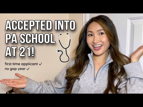 ACCEPTED INTO AT PA SCHOOL AT 21! My stats, journey, + reactions!