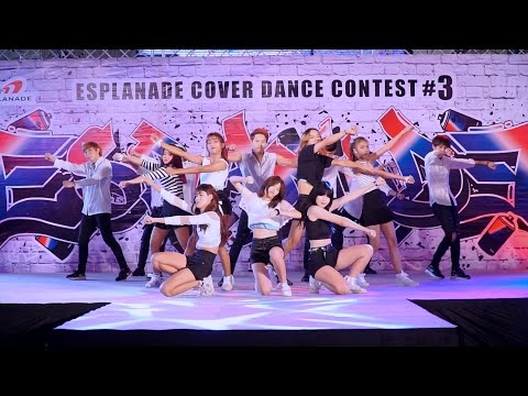 160910 The Lady cover KPOP - Do Better + HERO + Secret @ Esplanade#3 (Semi-Final)