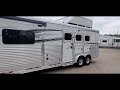 2018 Lakota Big Horn 3 Horse Trailer | Double Slide LQ