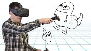 HOW TO DRAW IN VR - Tilt Brush Gameplay