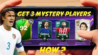 HOW TO GET 3 MYSTERY SIGNINGS NEXT PLAYERS LEAKS FAST UNLOCK MILESTONE REWARD IN EA FC FIFA MOBILE