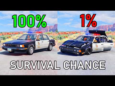 Realistic Survival Chance Crashes #87 | BeamNG.drive