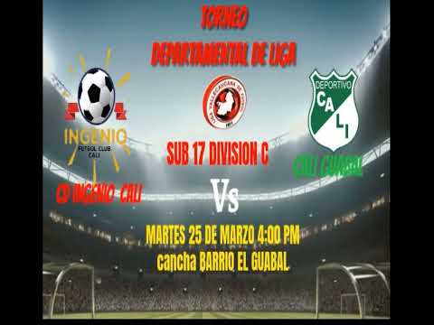ingenio 1 fecha liga sub 17 división c