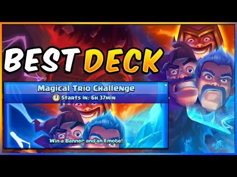 BEST DECK for MAGICAL TRIO CHALLENGE!