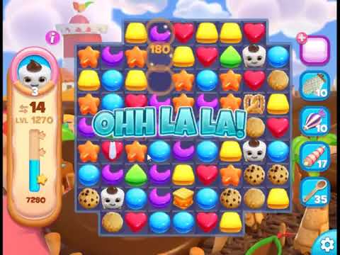 Cookie Jam Blast Level 1270 - NO BOOSTERS 🍪 | SKILLGAMING ✔️