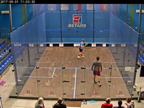 Jean Jacques Pineau (FRA) vs. James Hyatt (ENG) M50+