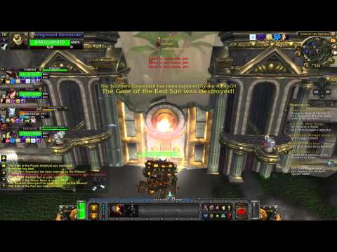 Bajheera-Darkspear 12-0-59 SotA 70-74 Pre-Cataclysm Arms Warrior PvP /w Live Commentary (#9)