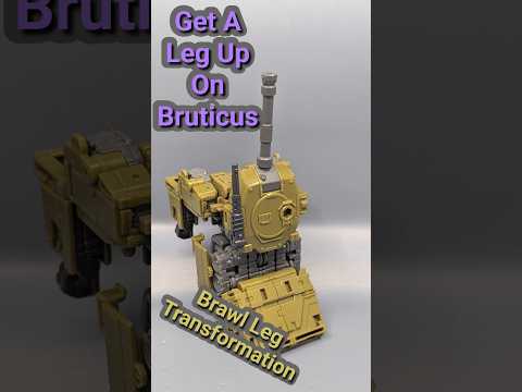 3 Minute Reviews Transforming #brawl into leg mode #bruticus #combaticons #ageoftheprimes