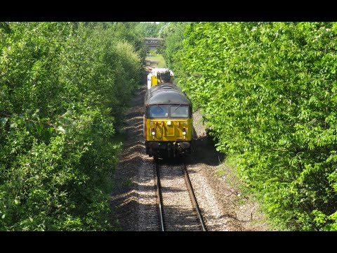 Colas Rail Class 56 No. 56049 on 6C62 Crewe B.H - Guide Bridge B'Side Sdgs @ Reddish on 02.06.21 HD