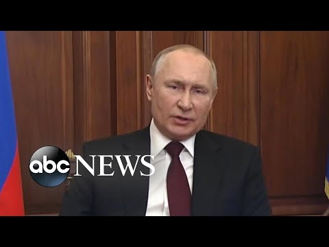 Ukraine reacts to Putin’s decision to recognize breakaway regions