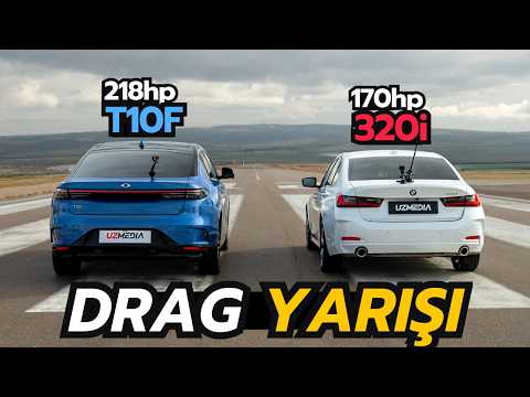 DRAG YARIŞI: BMW 320i vs Togg T10F 2025 @ozoren