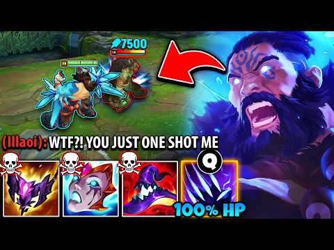 I THINK AP UDYR MIGHT BE A LITTLE OVERPOWERED… (Q DEALS 100% MAX HP?!)