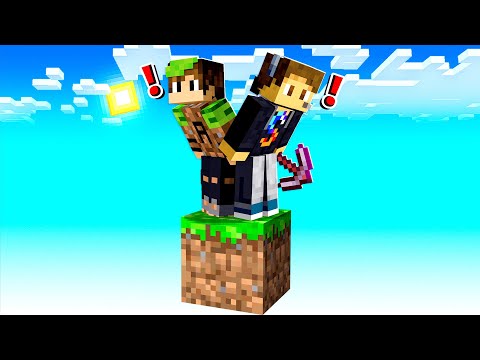 Trapping My Friends On One Block in Minecraft