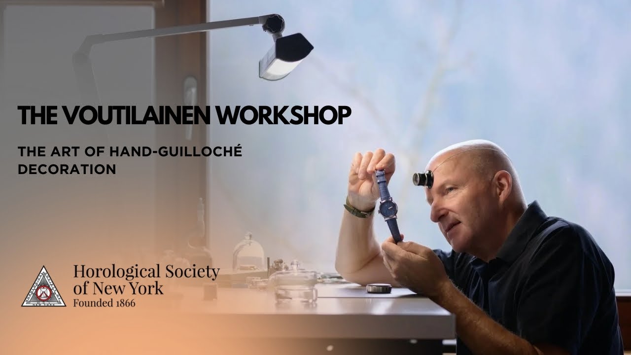 The Voutilainen Workshop / The Art of Hand-Guilloché Decoration