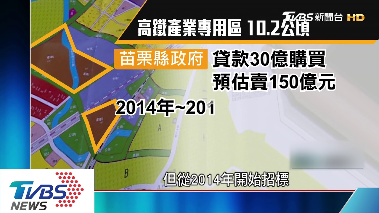 金雞母難下蛋!苗栗高鐵產專區 流標29次