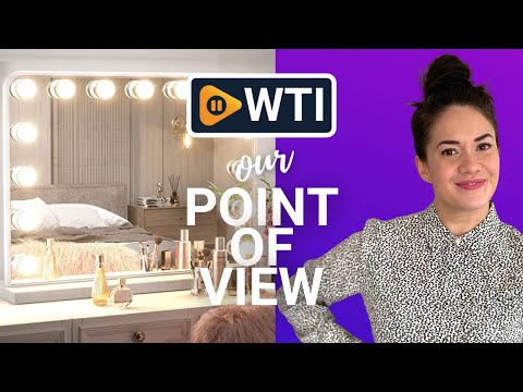 Keonjinn Vanity Mirror with Lights - WTI product video review