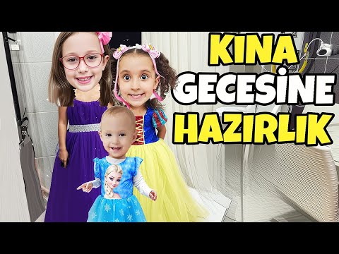 WE GOT READY FOR THE HENNA NIGHT WITH BAHAR BANU ALYA AND ASEL MIRA!!