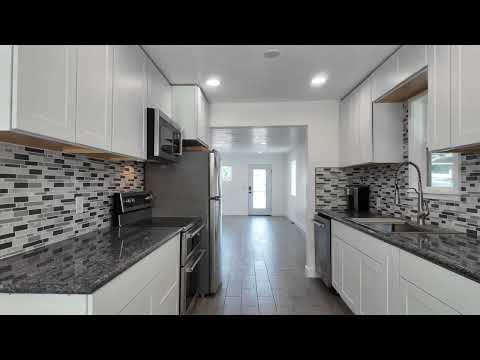 Complete Rebuild Modern Finishes 3 Bedroom 2 Bath Spokane Valley Home fenced backyard property video