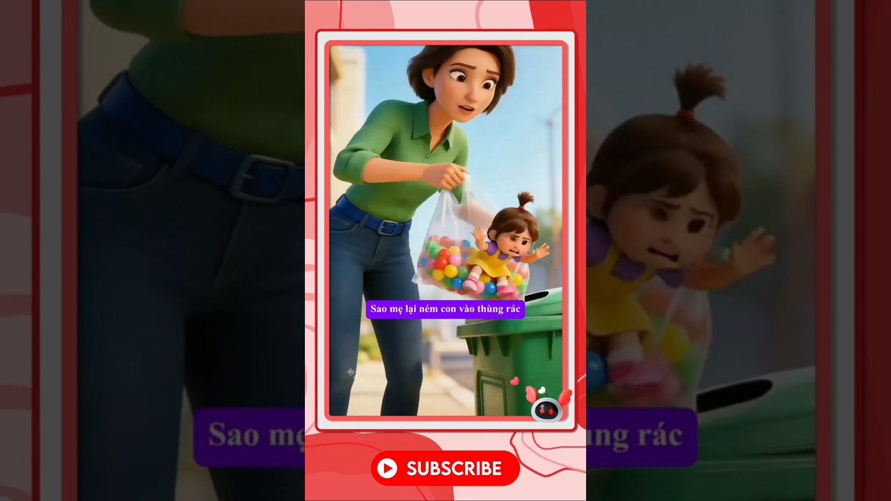 Sao mẹ ném con vào thùng rác?
